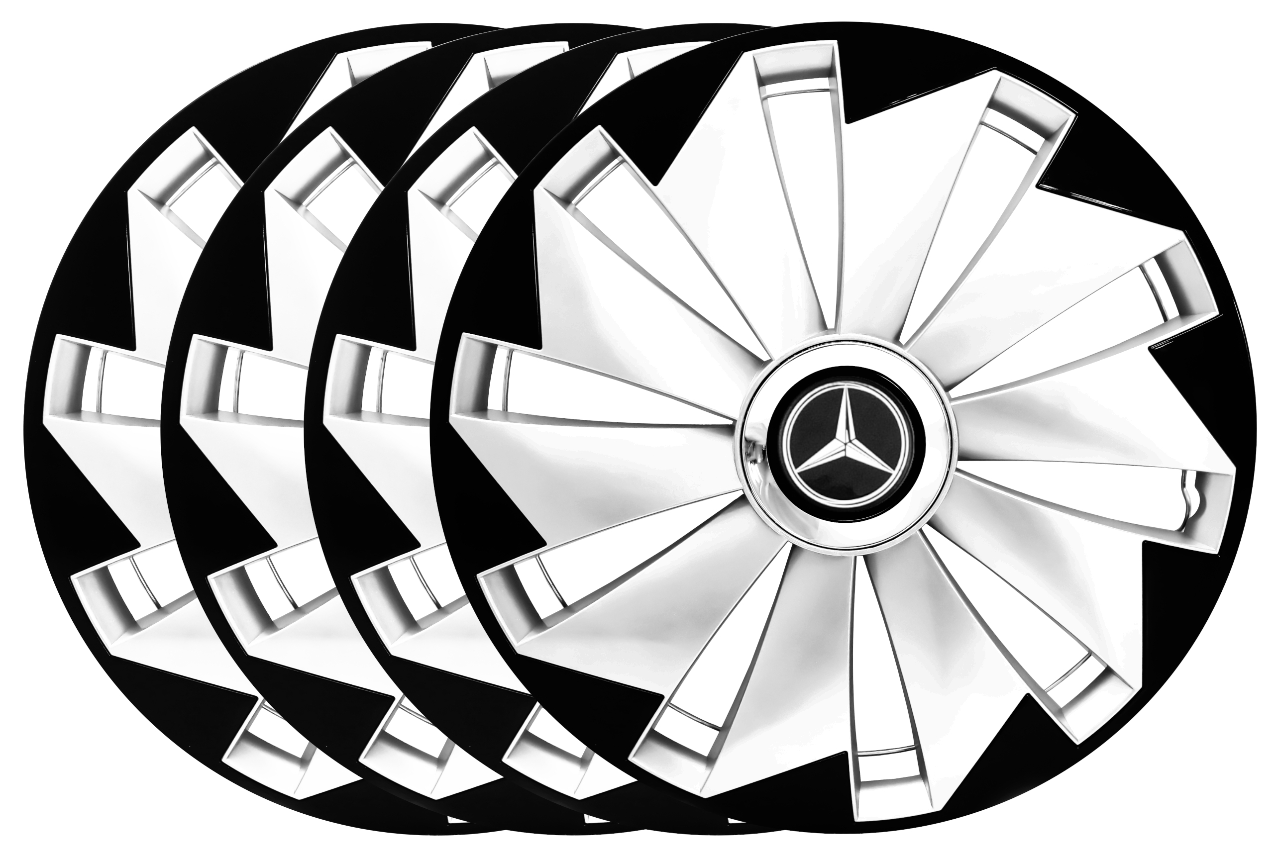 KOŁPAKI 16 do MERCEDES C-Klasa E-Klasa W176 CRM